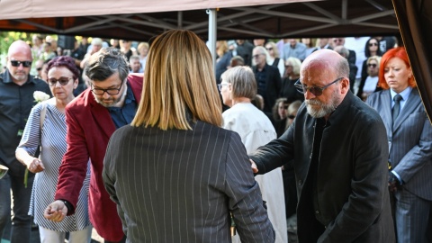 Ceremonia pożegnalna muzyka Stanisława Soyki/fot. Radek Pietruszka, PAP
