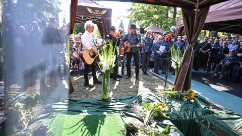 Ceremonia pożegnalna muzyka Stanisława Soyki/fot. Radek Pietruszka, PAP