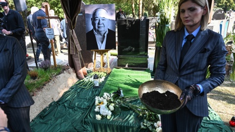 Ceremonia pożegnalna muzyka Stanisława Soyki/fot. Radek Pietruszka, PAP
