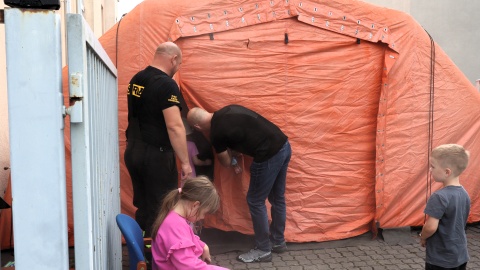 Jednostka Ratowniczo-Gaśnicza nr 3 w Bydgoszczy otworzyła swoje drzwi dla mieszkańców i zaprosiła na Edukacyjny Festyn Bezpieczeństwa/fot.: Tatiana Adonis