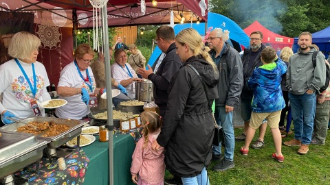 Festiwal Kluski Ziemniaczanej w Dzikowie. / Fot. Karolina Dulińska