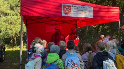 „Akademia bezpieczeństwa" w Myślęcinku/fot. Natasza Trzebuchowska