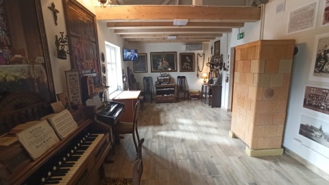 Tak Muzeum Organisty prezentuje się w środku. / Fot. Robert Duliński