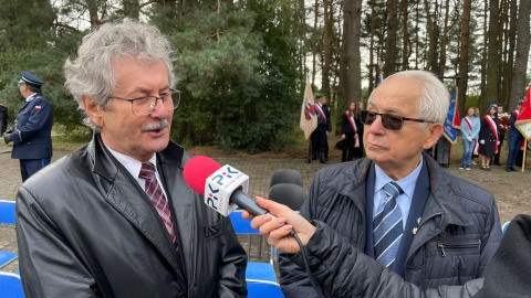 W fordońskiej Dolinie Śmierci odbyła się uroczystości ku czci mieszkańców pomordowanych w czasie II wojny światowej/fot. Natasza Trzebuchowska