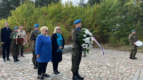 W fordońskiej Dolinie Śmierci odbyła się uroczystości ku czci mieszkańców pomordowanych w czasie II wojny światowej/fot. Natasza Trzebuchowska