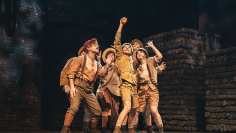 Spektakl „Chłopcy z Placu Broni" Teatru Kameralnego w Bydgoszczy z nagrodą imienia Jana Kiepury w kategorii najlepszy spektakl dla młodego widza/fot. Teatr Kameralny im. Wandy Rucińskiej w Bydgoszczy/Facebook