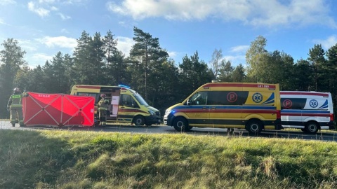 W wypadku zginęła 26-latka. Łącznie pięć osób zostało rannych/fot.: Facebook, KM PSP Toruń