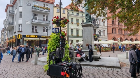 W Toruniu powstają zdjęcia do drugiej części filmu „Narzeczony na niby"/fot. Zdzisław Nawrat