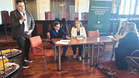 W Sądzie Okręgowym w Bydgoszczy rozpoczął się Tydzień Mediacji /fot. Damian Klich