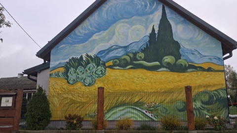 Artystyczna wieś Brzózki w gminie Szubin została jednym z Cudów Polski/fot.: Agata Raczek