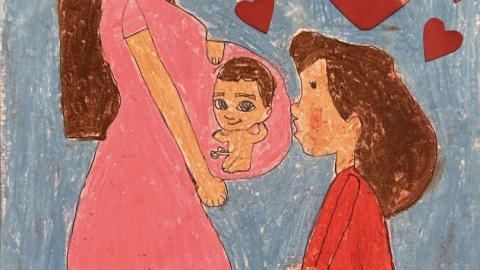 Wernisaż wystawy „Nowe życie" w Centrum Edukacyjno-Formacyjnym Diecezji Bydgoskiej przy ul. Grodzkiej w Bydgoszczy/fot. Carine Stranz