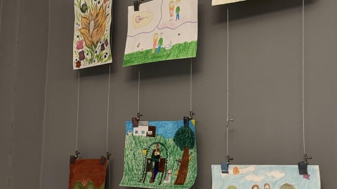 Wernisaż wystawy „Nowe życie" w Centrum Edukacyjno-Formacyjnym Diecezji Bydgoskiej przy ul. Grodzkiej w Bydgoszczy/fot. Carine Stranz