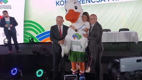 Prezentacja maskotki Halowych Mistrzostw Świata w Lekkoatletyce Kujawy Pomorze 2026/fot. Monika Kaczyńska
