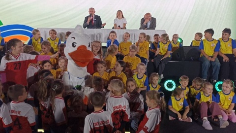 Prezentacja maskotki Halowych Mistrzostw Świata w Lekkoatletyce Kujawy Pomorze 2026/fot. Monika Kaczyńska
