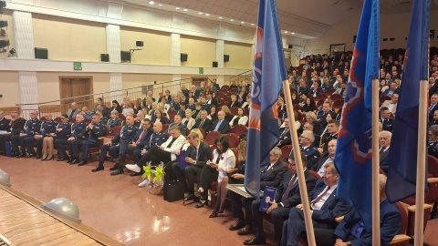 Gala jubileuszowa odbywa się w Kinoteatrze Inspektoratu Wsparcia Sił Zbrojnych w Bydgoszczy. / Fot. Damian Klich