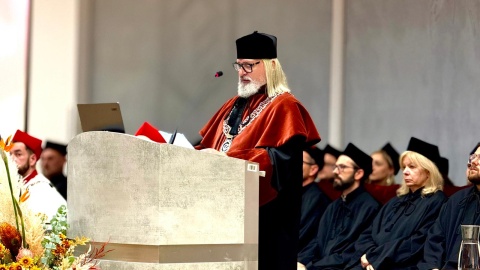 Prof. Józef Gawlik, były rektor Politechniki Krakowskiej jest od dziś doktorem honoris causa Politechniki Bydgoskiej/fot. Izabela Langner