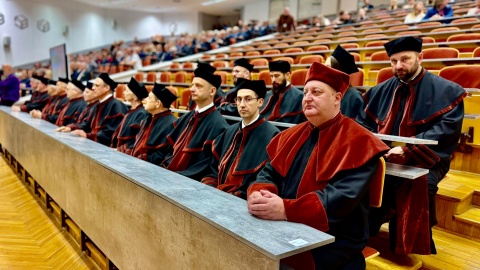 Prof. Józef Gawlik, były rektor Politechniki Krakowskiej jest od dziś doktorem honoris causa Politechniki Bydgoskiej/fot. Izabela Langner