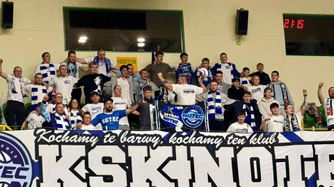 Noteć musiała bardzo się postarać, by wygrać spotkanie/fot. Izabela Langner