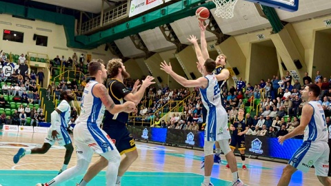 Noteć musiała bardzo się postarać, by wygrać spotkanie/fot. Izabela Langner