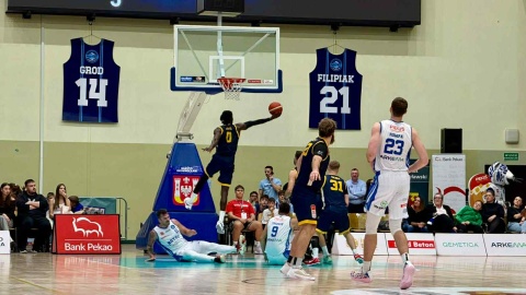 Noteć musiała bardzo się postarać, by wygrać spotkanie/fot. Izabela Langner