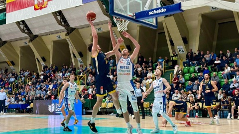 Noteć musiała bardzo się postarać, by wygrać spotkanie/fot. Izabela Langner