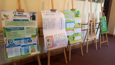 Uczniowie szkół ponadpodstawowych spotkali się w sali sesyjnej ratusza/fot.: Tatiana Adonis