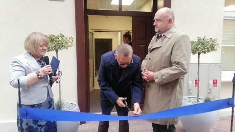 Uroczyste otwarcie nowego budynku szpitala zakaźnego w Bydgoszczy/fot. Monika Siwak