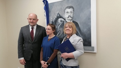 Uroczyste otwarcie nowego budynku szpitala zakaźnego w Bydgoszczy/fot. Monika Siwak