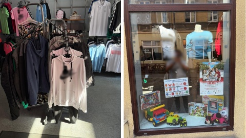 Interwencja KAS i służb celnych w sprawie odzieży z podrobionymi znakami towarowymi/fot. www. kujawsko-pomorskie.kas.gov.pl