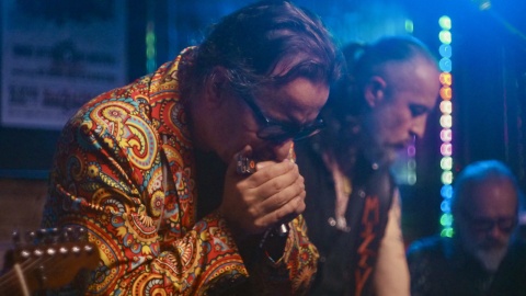 Michał Kielak & The Mystery Train na scenie Hard Rock Pubu „Pamela". / Fot. Nadesłane / Dariusz Kilan