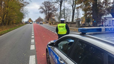 Policjanci patrolowali okolice cmentarzy w regionie/fot. materiały policji
