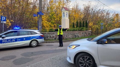 Policjanci patrolowali okolice cmentarzy w regionie/fot. materiały policji