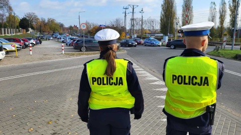 Policjanci patrolowali okolice cmentarzy w regionie/fot. materiały policji