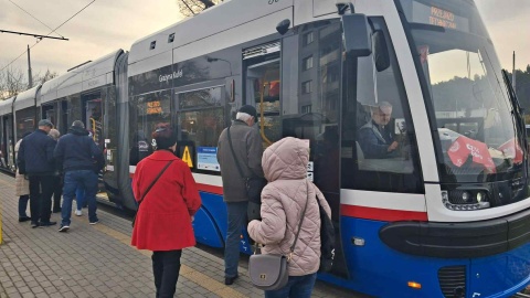 W tramwaju numer 9 można otrzymać poznańskie rogale/fot. Damian Klich