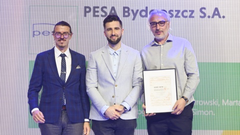 Trzy nagrody za design dla pojazdów PESA 3.0 w konkursie „Dobry Wzór 2025”/fot. Jacek Kurnikowski/AKPA/materiały prasowe IWP