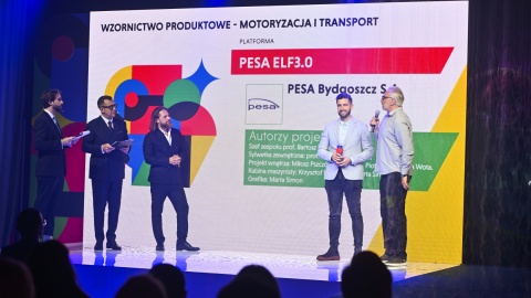 Trzy nagrody za design dla pojazdów PESA 3.0 w konkursie „Dobry Wzór 2025”/fot. Jacek Kurnikowski/AKPA/materiały prasowe IWP