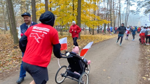 Patriotyczne biegi w Toruniu/fot. Robert Duliński