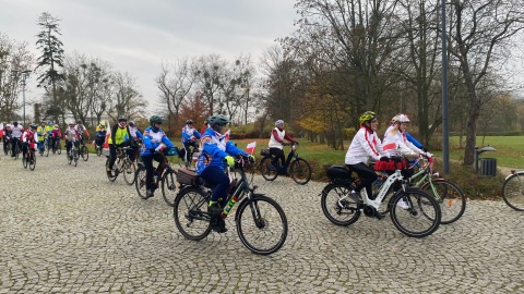 Rowerowy Rajd Niepodległości Turzno-Łysomice/fot. Robert Duliński