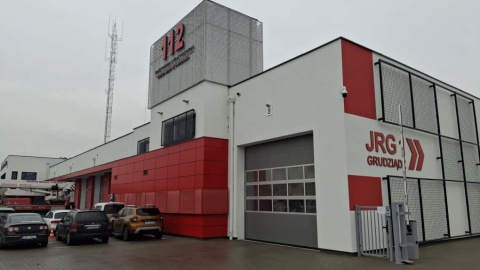 PSP w Grudziądzu na nową strażnicę. / Fot. Marcin Doliński