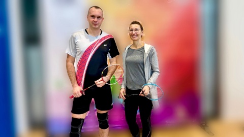 W Akademickim Centrum Sportu Politechniki Bydgoskiej odbyły się 6. Otwarte Mistrzostwa Amatorów w badmintonie/fot. Izabela Langner