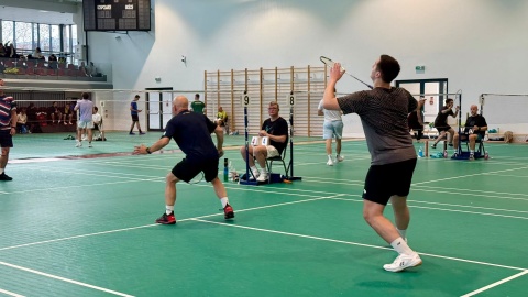 W Akademickim Centrum Sportu Politechniki Bydgoskiej odbyły się 6. Otwarte Mistrzostwa Amatorów w badmintonie/fot. Izabela Langner