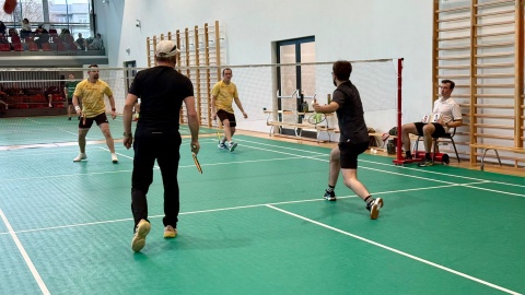 W Akademickim Centrum Sportu Politechniki Bydgoskiej odbyły się 6. Otwarte Mistrzostwa Amatorów w badmintonie/fot. Izabela Langner
