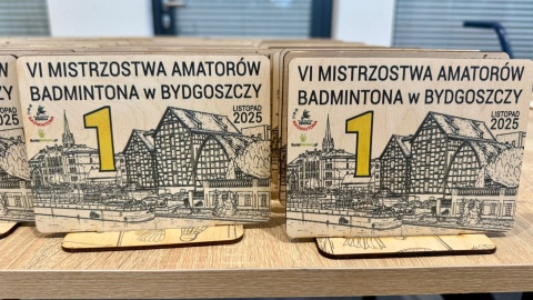 W Akademickim Centrum Sportu Politechniki Bydgoskiej odbyły się 6. Otwarte Mistrzostwa Amatorów w badmintonie/fot. Izabela Langner