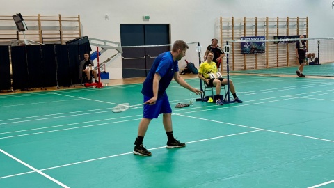 W Akademickim Centrum Sportu Politechniki Bydgoskiej odbyły się 6. Otwarte Mistrzostwa Amatorów w badmintonie/fot. Izabela Langner