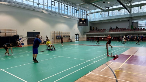 W Akademickim Centrum Sportu Politechniki Bydgoskiej odbyły się 6. Otwarte Mistrzostwa Amatorów w badmintonie/fot. Izabela Langner