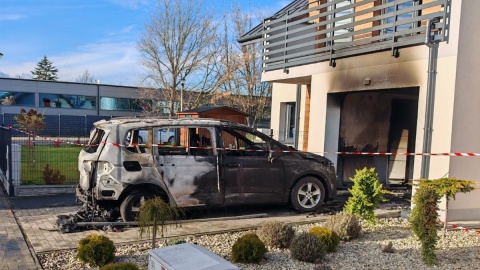 Pożar w Lipnie. / Fot. KP PSP w Lipnie