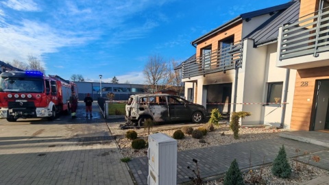 Pożar w Lipnie. / Fot. KP PSP w Lipnie