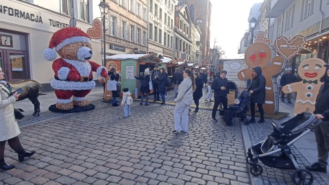 Tegoroczny Festiwal Piernika na Rynku Staromiejskim Toruniu. / Fot. Monika Kaczyńska