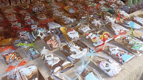 Tegoroczny Festiwal Piernika na Rynku Staromiejskim Toruniu. / Fot. Monika Kaczyńska