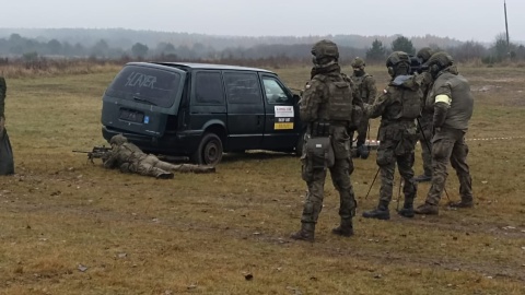 Najlepsi strzelcy wyborowi z całej Polski brali udział w zawodach na poligonie w Kijewie/fot. Monika Kaczyńska